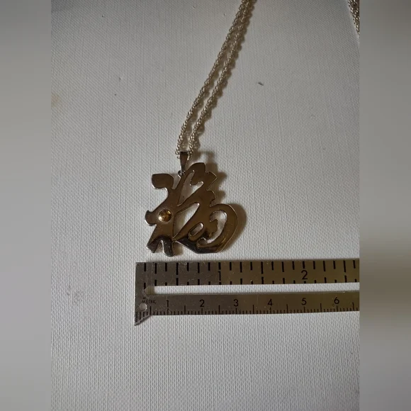 Luck Symbol pendant with 20" chain - Picture 8 of 8